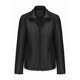 thumbnail image 5 of Chaqueta de Piel Sintética para Mujer, Estilo Motociclista, con Cremallera, Ideal para Salir. Negro XL, 5 of 10