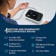 (2 pack) OMRON 10 Series Upper Arm Blood Pressure Monitor and Arm Cuff with AFib Detection for Home Use