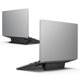 thumbnail image 1 of Soporte para laptop Spigen Slim Fold plegable y portátil, negro, 1 of 8