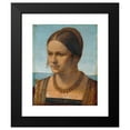 thumbnail image 2 of Albrecht Dürer 15x18 Black Modern Framed Museum Art Print Titled - Portrait of a Young Venetian Woman (1506), 2 of 5