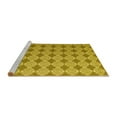 thumbnail image 2 of Ahgly Company Machine Washable Indoor Rectangle Abstract Yellow Contemporary Area Rugs, 5' x 7', 2 of 4