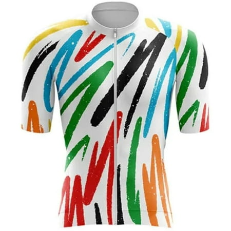 

2024 High-performance Pro Men‘s Summer Cycling Jersey - Lightweight Mountain Bike Ropa Ciclismo Maillot for Cyclists - Breathable Bike Apparel for Mountain Riding