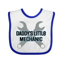 Inktastic Daddys Little Mechanic Baby Boy Boys Baby Bib