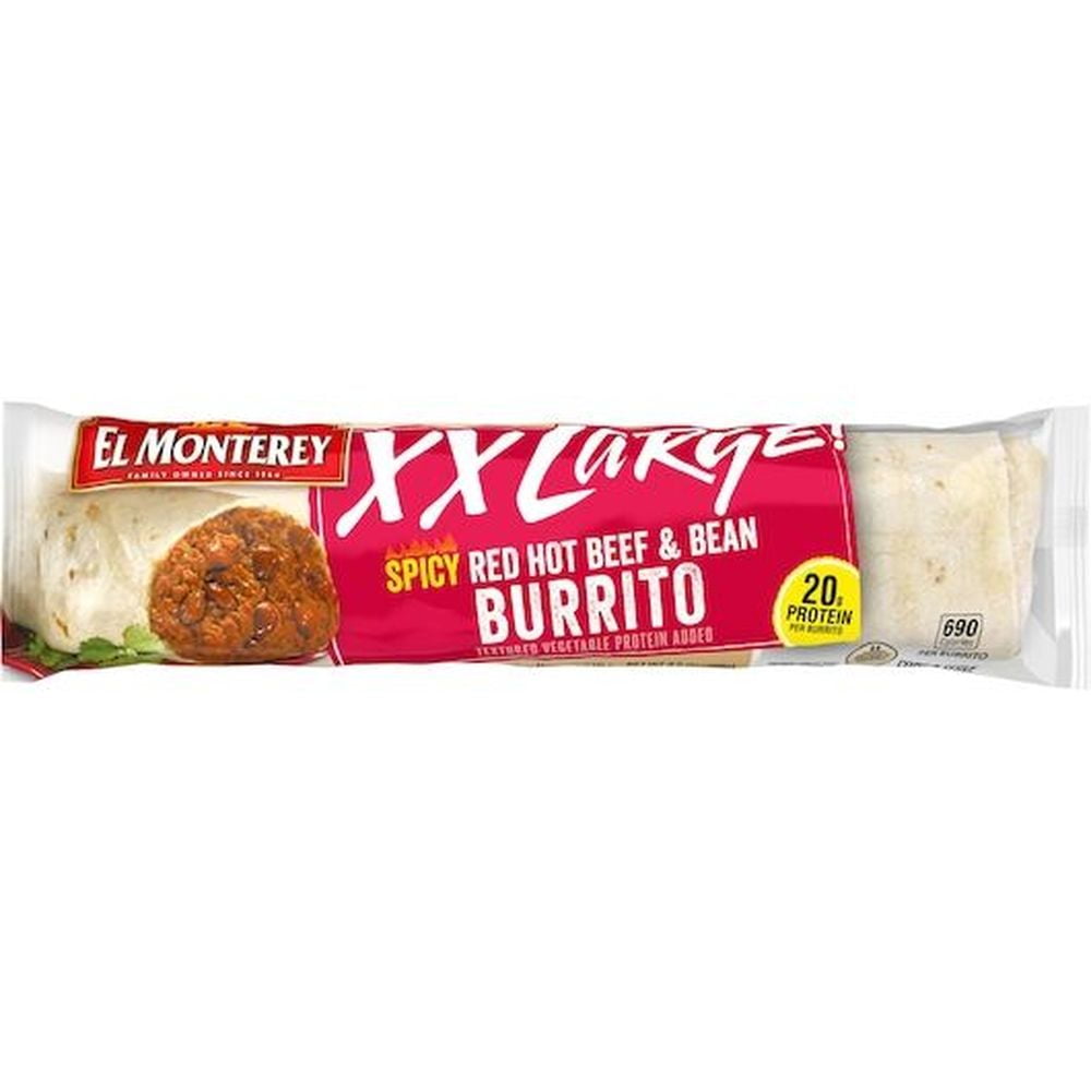 El Monterey® XX Large!® Spicy Red Hot Beef & Bean Chimichanga, 9 oz - Kroger