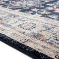 thumbnail image 5 of Luxe Weavers Floral Navy 8x10 Area Rug, Indoor Carpet for Living Rooms, 5 of 6