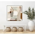 thumbnail image 3 of Giant Art Canvas  20x20 Mint Chip I Framed in White, 3 of 3