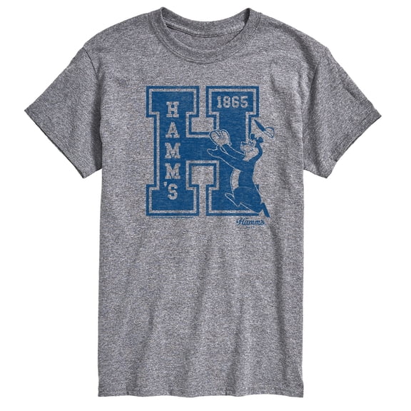 Hamms - Letterman - Men's Short Sleeve Graphic T-Shirt