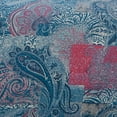 thumbnail image 5 of VCNY Home Ava 3-Piece Multicolor Paisley Reversible Quilt Set, Full/Queen, Adult, Unisex, 5 of 5