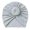 Light Blue, variant on QHFBli Baby Turban Hats Bow Baby Beanie Breathable Toddler Cap for Baby Girls One Size