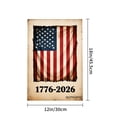thumbnail image 4 of Amhnf American Flag 1776 2026 Independence Day Patriotic Garden Flag For Home Outdoor Garden Yard Decor 12x18 inch, 4 of 5
