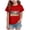 4ac-0514-Red, variant on Summer Outfits for Toddler Boy Boy Girl USA 4th of July Shirt-American Flag Patriotic Tee for Kids, Toddler 4th of July Casual Top