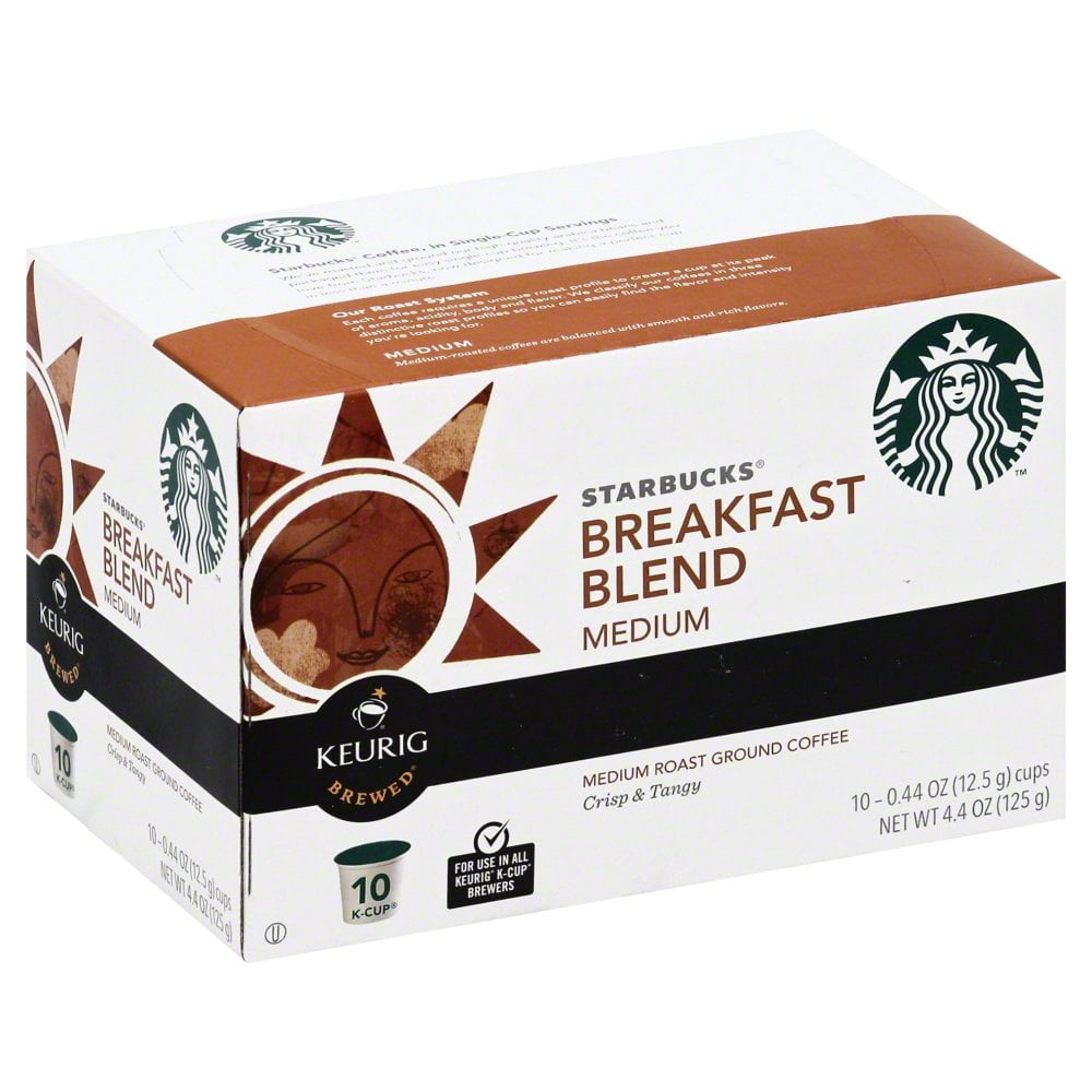 Starbucks Coffee Breakfast Blend, K-Cup Portion Pack for Keurig K-Cup Brewers, 10 CT (Pack... by Starbucks Coffee