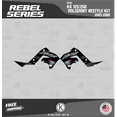 thumbnail image 2 of Kalair GFX Graphics Kit for Kawasaki KLX 125 Polisport Restyle (2003-2008) Rebel Series, 2 of 5