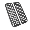 thumbnail image 5 of uds calcomanías para ventana de puerta trasera cubierta de Panel de vidrio de aleación de aluminio ajuste para Wrangler JL Gladiator JT Unlimited 4 puertas tipo A, 5 of 5