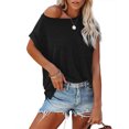 thumbnail image 1 of Sherrylily Women T shirts Tops Casual Loose Tee with Pocket, 1 of 2