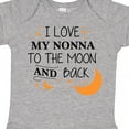 thumbnail image 4 of Inktastic I Love My Nonna to the Moon and Back Boys or Girls Baby Bodysuit, 4 of 5