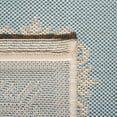 thumbnail image 6 of SAFAVIEH Beach House Regent Geometric Indoor/Outdoor Area Rug, Aqua/Cream, 6'7" x 9'2" - Traditional Design, Aqua & Cream, Weather Resistant, Non-Shedding & Easy Cleaning, Ideal for Patio, Entryway,, 6 of 8