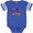 Football Blue and White, variant on Inktastic My Mama and Papa Love me with Hearts Gift Baby Boy or Baby Girl Bodysuit