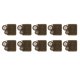 thumbnail image 2 of 10 Piezas DIY Reloj De Engranaje Vintage Haciendo Colgantes Decoración De Hogar Artesanal De Bronce Soledad Reloj del engranaje colgante, 2 of 7