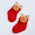 thumbnail image 4 of Autumn Winter Socks Christmas Baby Socks Toddlers Boys Girls Children Kids Socks Soft Bottom Toddler Shoes Socks Princess Socks Floor Socks, 4 of 4