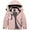 Pink, variant on Girls Waterproof Ski Jacket Kids Winter Warm Snow Coat Hood Fleece Raincoats