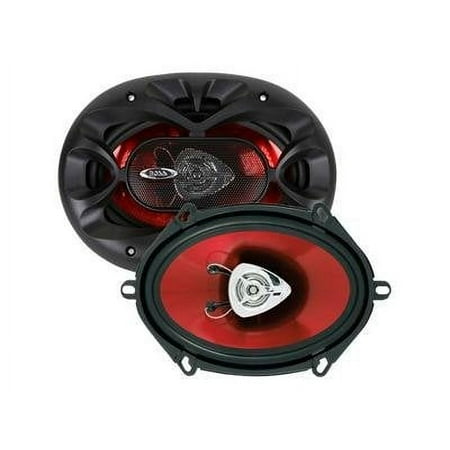 BOSS CHAOS EXXTREME CH5720 - Speaker - 2-way - coaxial - 6" x 8", 5" x 7"