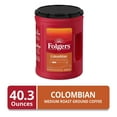 thumbnail image 2 of Folgers 100% Medium Roast Ground Colombian Coffee, 40.3 oz., 2 of 9