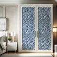thumbnail image 4 of S4sassy Self Adhesive Wallpaper, Willow Leaf Wallpaper, Blue Removable DIY Vinyl Wall Covering, Textured Peel and Stick Contact Paper for Entryway accent wall, Easy Home Decor Solution (25"x60" inch), 4 of 9