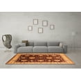 thumbnail image 3 of Ahgly Company Indoor Rectangle Oriental Orange Traditional Area Rugs, 2' x 4', 3 of 4