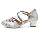 thumbnail image 5 of XIHAHA, novedad de verano, zapatos de baile latino a la moda para mujer, zapatos de salón con diamantes de imitación brillantes para mujer, zapatos de baile de Salsa Bachata, zapatillas de deporte, 5 of 5