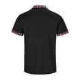 thumbnail image 5 of Caqnni Men's Short Sleeve Polo Shirts Classic Casual Collared Shirts for Versatility (Black,L), 5 of 5