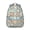 Sky-blue-17, variant on Roaring Tiger Print Student School Backpack for Student Jungle Wild Bengal Stripes Pattern Animal Lover Art Tribal Face Design Bookbag