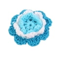thumbnail image 4 of 10 Uds. Broche de ramillete de flores hecho a mano para decoración artesanal de tela hueca para cabello de fiesta DIY Zulema none, 4 of 6