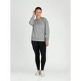 thumbnail image 3 of Athletic Works Women's and Women's Plus Crewneck Sweatshirt, Sizes XS-4X, 3 of 5