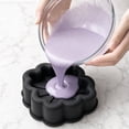 thumbnail image 4 of JuDWoC Square Facet Silicone Mold Single Cavity Union Grid Pan 4.72 Inch Food Grade Non Stick French Mousse Form Reusable Wax Plaster Crafting Base for Soap Candle Baking, 4 of 8