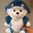 thumbnail image 5 of Teddy Bear 11.8 Inch with One Clothing Stuff Animal Plush Gift for Kids Girls Women Birthday. (White Shark Suit), 5 of 5