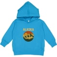 thumbnail image 2 of Inktastic Alaska Mountains Retro Outdoor Adventure Toddler Hoodie, 2 of 4