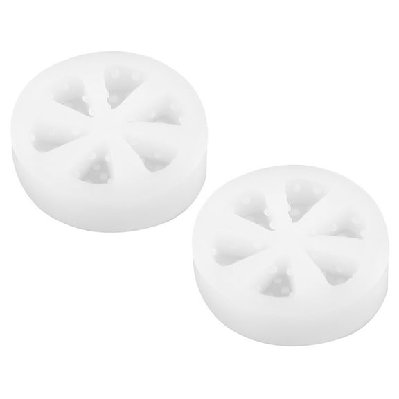 Worgeous 2pcs Cheese Shape Cake Mould Mini Dessert Molds Silicone Mold Baking Mould