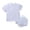 White, variant on REDARER Toddler Baby Boy Girl Clothes Outfits Linen Short Sleeve T Shirt Tops Shorts Set Baby Summer 2Pcs,3-6 Months