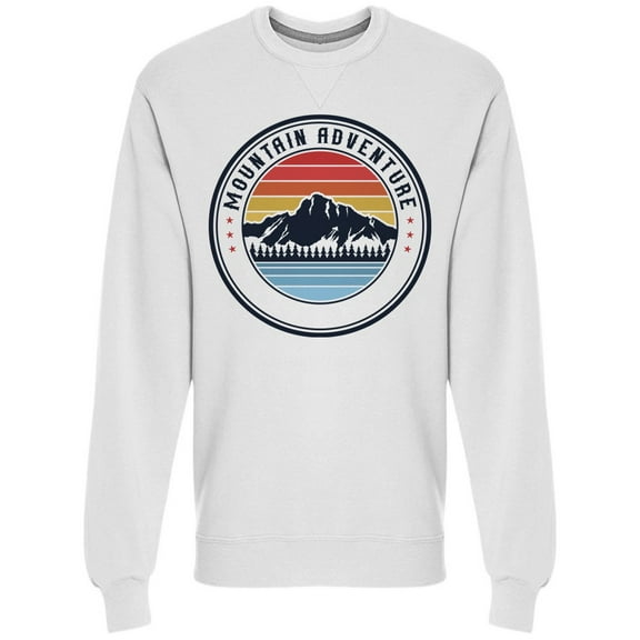 Emblem Mountain Sweatshirt Men -Image by Shutterstock, Male Large