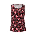 thumbnail image 4 of Haiem Ladybugs and Red Hearts Workout Tank Tops for Women, Athletic Sports Slim-Fit Tank Tops, Compression Sleeveless Dry Fit Shirts,Athletic Shirt-XX-Large, 4 of 9