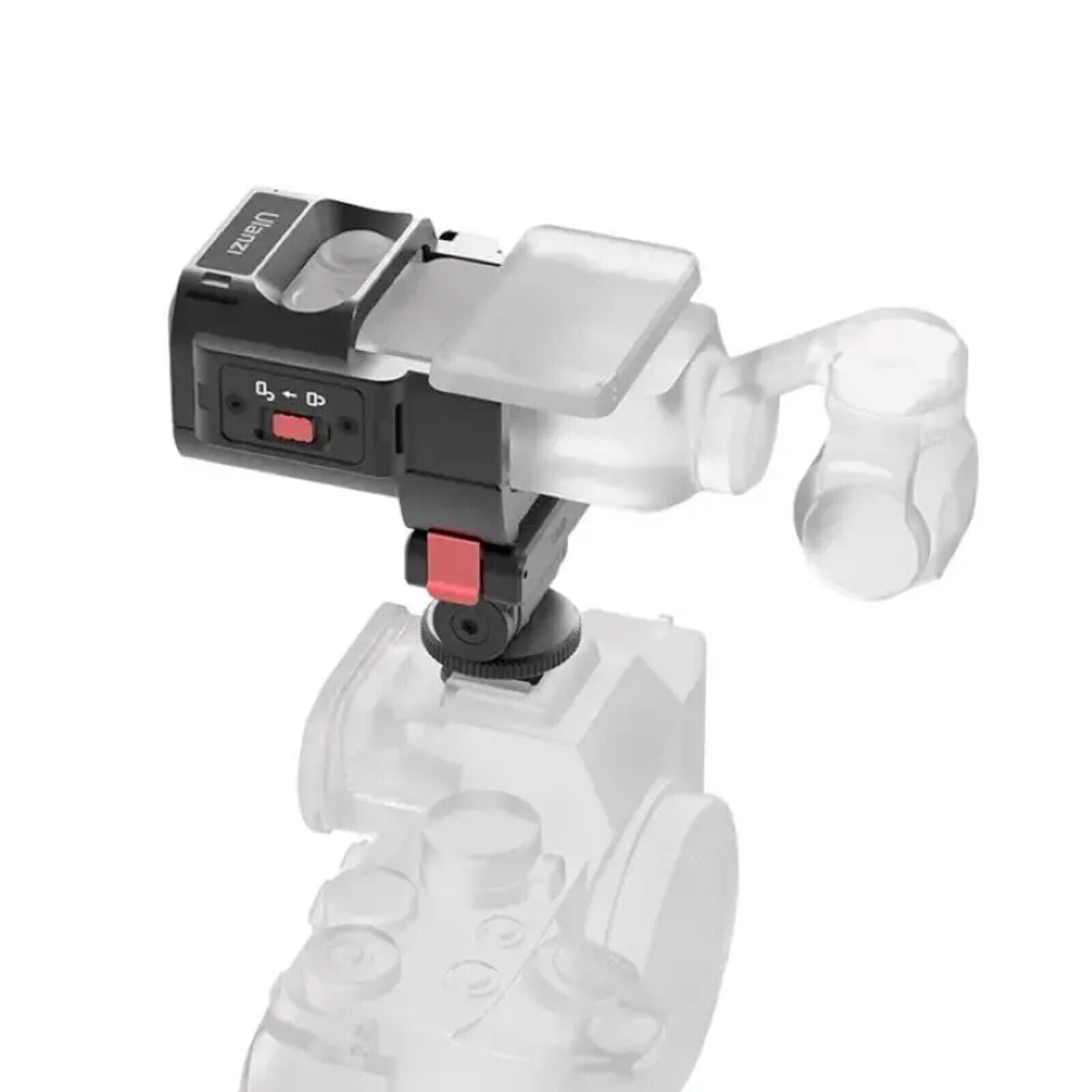 Ulanzi PK-06 Expansion Adapter Compatible with DJI Osmo Pocket 3 Camera – Aluminum Alloy Mount Adapter with 1/4” Thread & Action Camera Interface, Tool-Free Installation, Compact & Durable Design