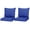 Navy Blue, variant on Beige Solid Patio Chair Outdoor Seating Cushions, Fade Resistant UV Resistant Water Resistant Stain Resistant, 2 Count