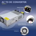 thumbnail image 3 of Adaptador de fuente de alimentación SWTPWR 1200W 24V 50A AC a DC 110V 230V, 3 of 7
