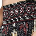 thumbnail image 5 of Pantalons Bas Imprimés à Rayures pour Femmes Pantalons Décontractés de Plage Pantalons de Yoga Décontractés pour Femmes Pantalons de Jogging Pantalons Harem Pantalons d'Hiver pour Femmes Grande Taille Robe Décontractée 3TG, 5 of 5