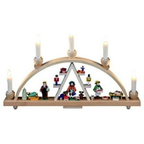 Alexander Taron 19" Richard Glaesser Christmas Market Vendors Arch