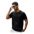 thumbnail image 1 of Playera Hombre Oversize Manga Corta Camiseta De Color Sólido, 1 of 5