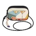 thumbnail image 2 of FORMRS Mini Crossbody Bag for Women Adjustable Rope Shoulder Casual Phone Purse, Beige Glasses, 2 of 7