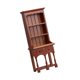 thumbnail image 5 of Miniatura de estantería de madera para casa de muñecas, accesorios de simulación, juguete, armario en miniatura para dormitorio, escala 1:12, 5 of 9