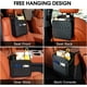 thumbnail image 4 of Bolsa colgante para asiento trasero de coche, soporte para documentos de coche, bolsa multibolsillo para botellas, caja organizadora de almacenamiento, bolsa ordenada de viaje, bolsillo para, 4 of 5